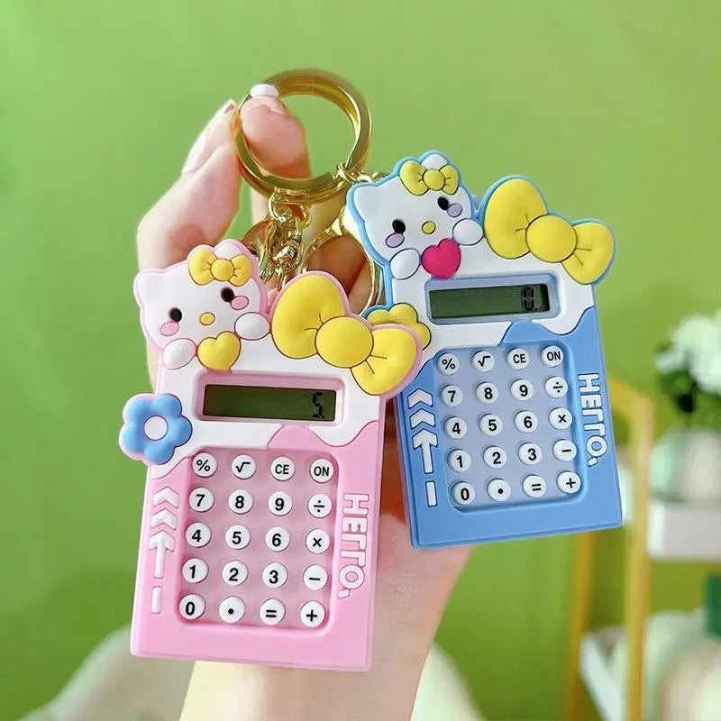 Calculadora  de anime hello Kitty