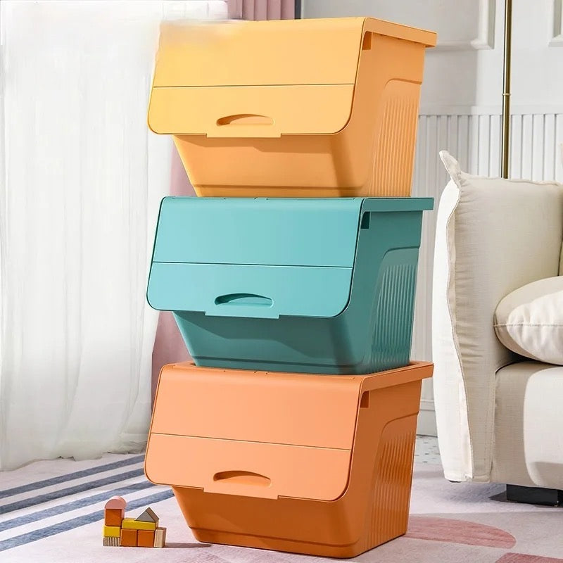 Caja de organizador apilable