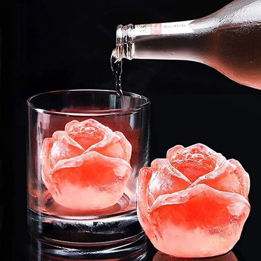molde rosa hielo