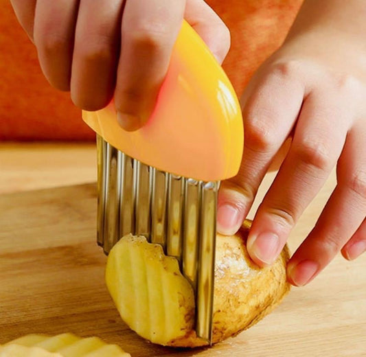 Cortador de papas 🥔 onduladas