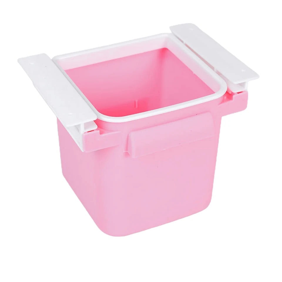 Cubo de basura rectratil