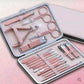 KIT DE MANICURE O PEDICURE PORTÁTIL