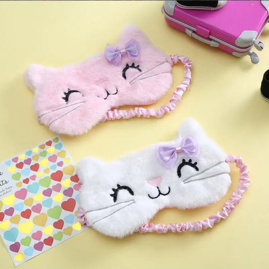 antifaz gatito con moño
