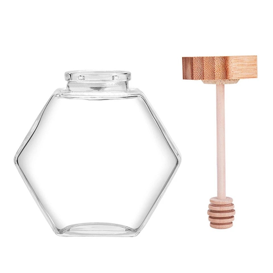 Frasco hexagonal para Miel 🍯 (180 gr.)