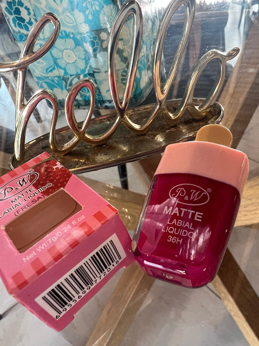 Labial Mate forma de helado