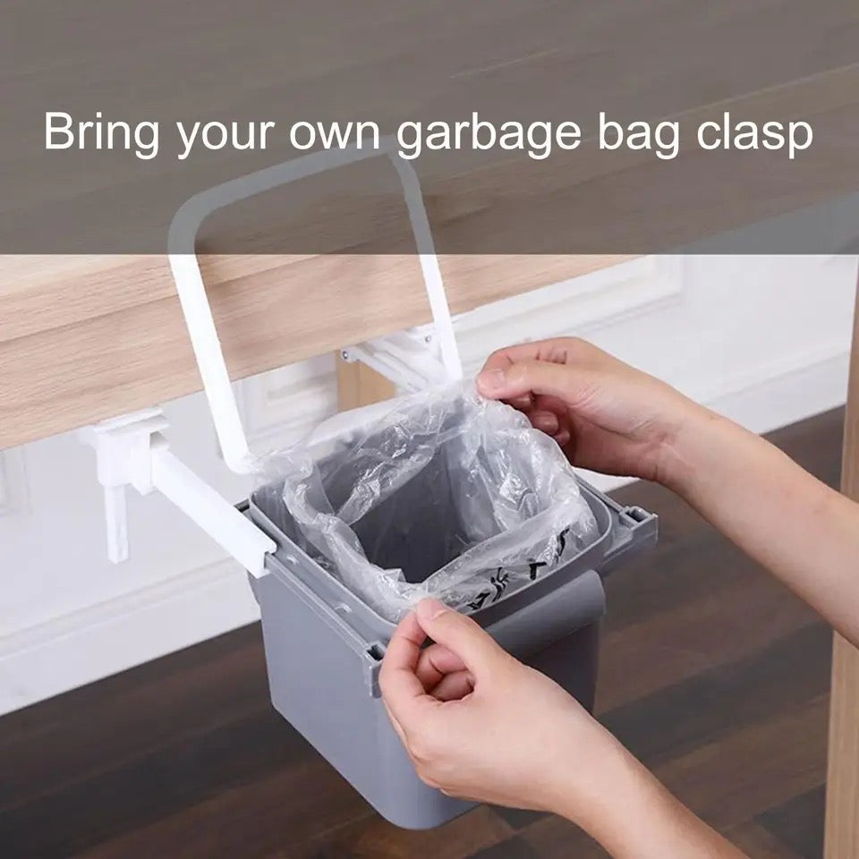 Cubo de basura rectratil